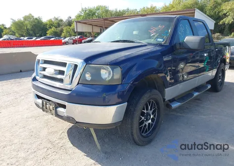 2007 Ford F150 Supercrew из США, поврежденный, VIN 1FTRW12WX7KC64418